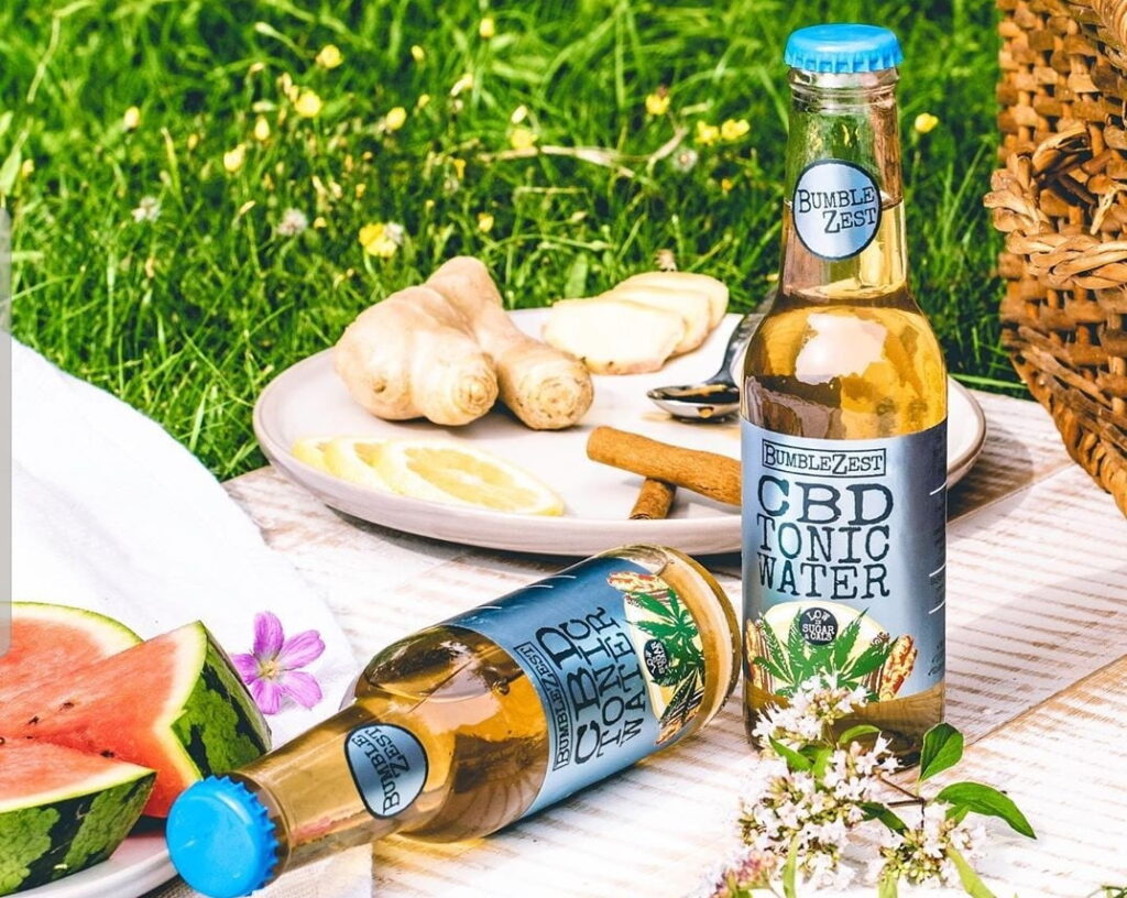 CBD Tonic Water Launched By BumbleZest Drinks