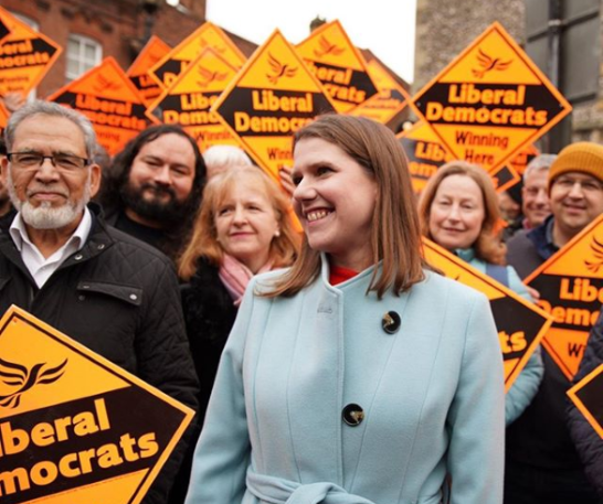 Jo Swinson and Liberal Democrat Supporters