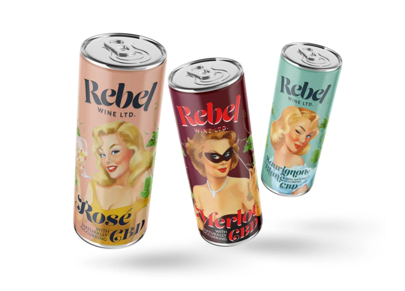 Rebel CBD wines